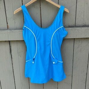 Beach Bash by Art & Tatyana Retro Pinup Girl Swimsuit Rockabilly Bettie Page M